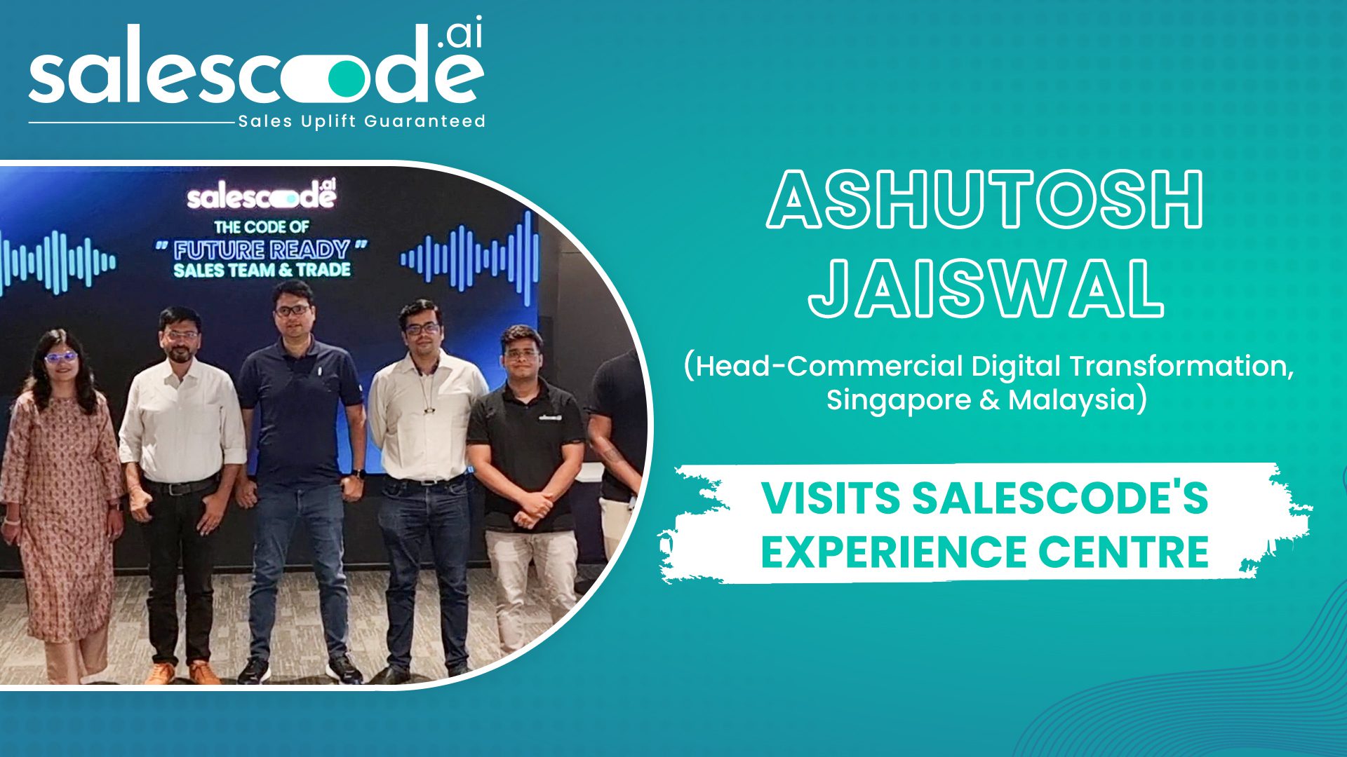 Ashutosh Jaiswal Visits Salescode.ai