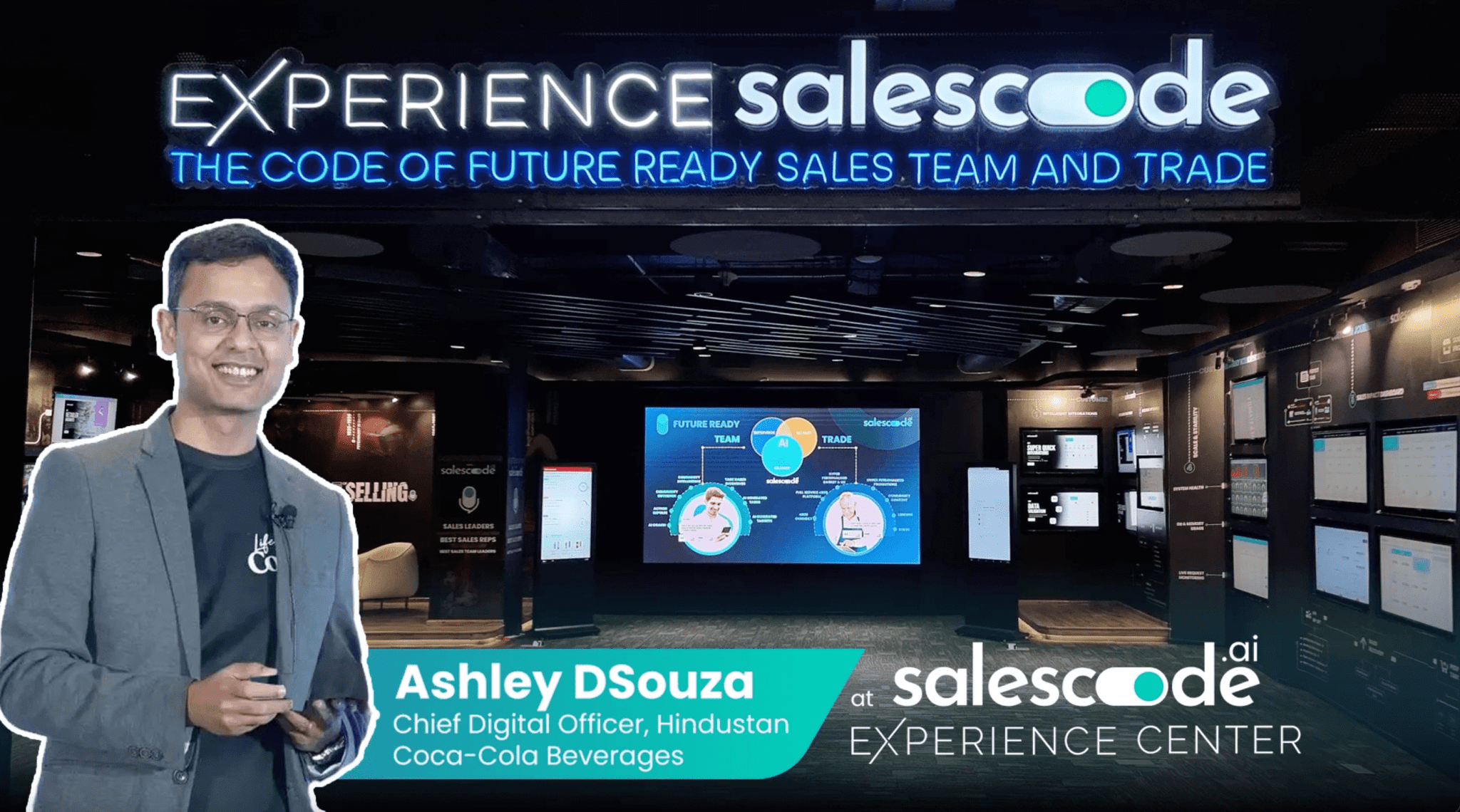 Ashley D’Souza visits SalesCode.ai
