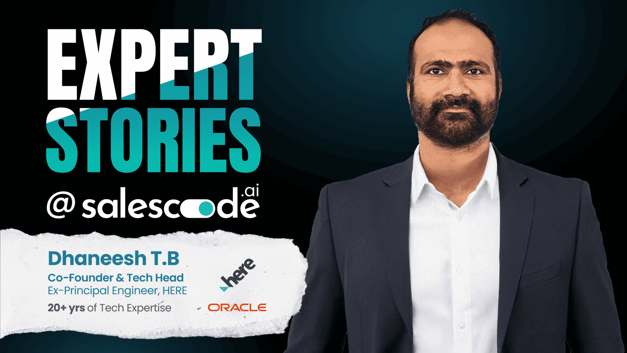 Expert Stories @SalesCode.ai – Dhaneesh T.B.