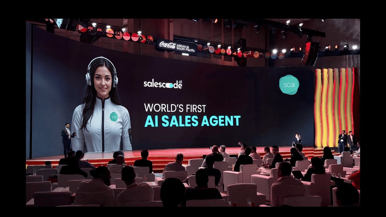 Unveiling World’s 1st AI Sales Agent at Coca-Cola Conference