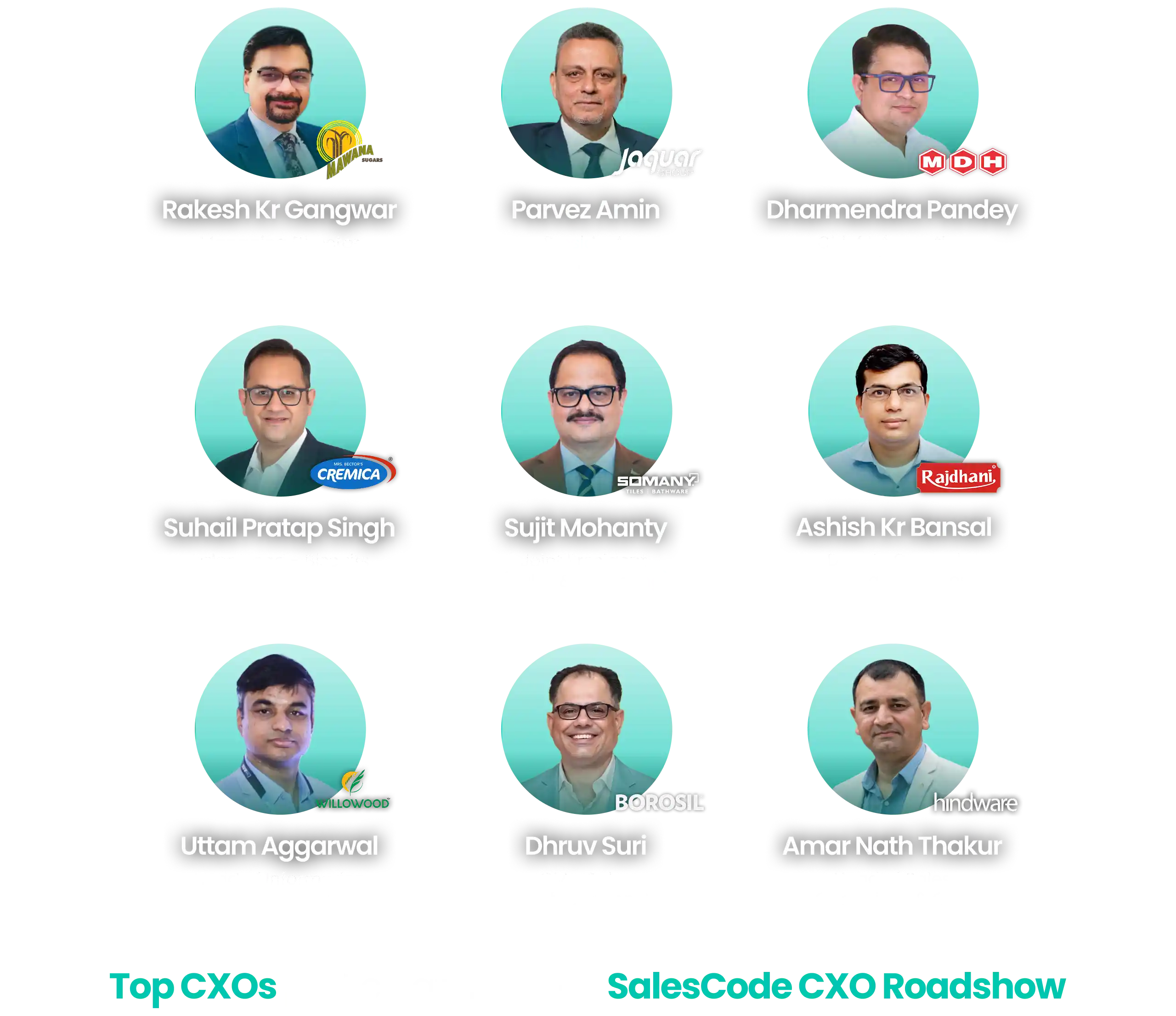 CXO Participating in Roadshow